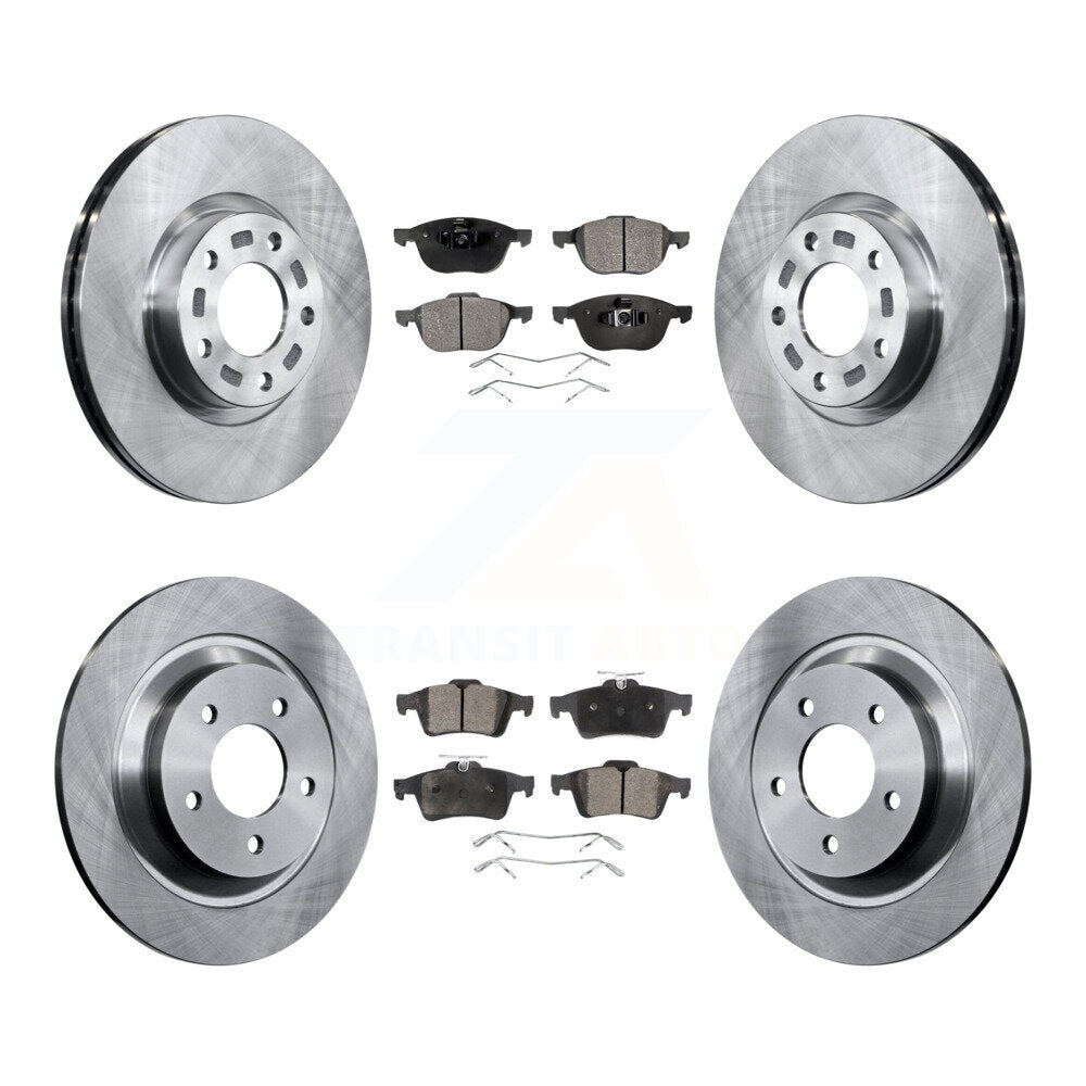 [Avant + Arrière] Kit de Disque et plaquette (céramique) de frein pour Mazda 5 K8T-101277