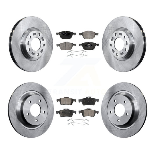 [Avant + Arrière] Kit de Disque et plaquette (céramique) de frein pour Mazda 5 K8T-101277