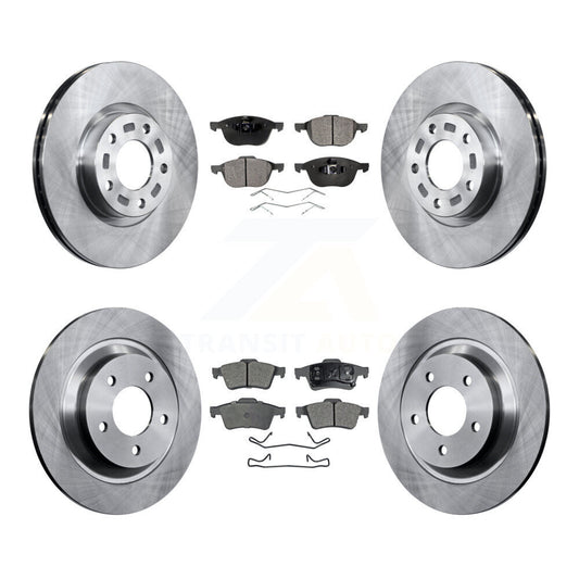 [Avant + Arrière] Kit de Disque et plaquette (céramique) de frein pour 2006 Mazda 5 To 02 06 K8T-101278