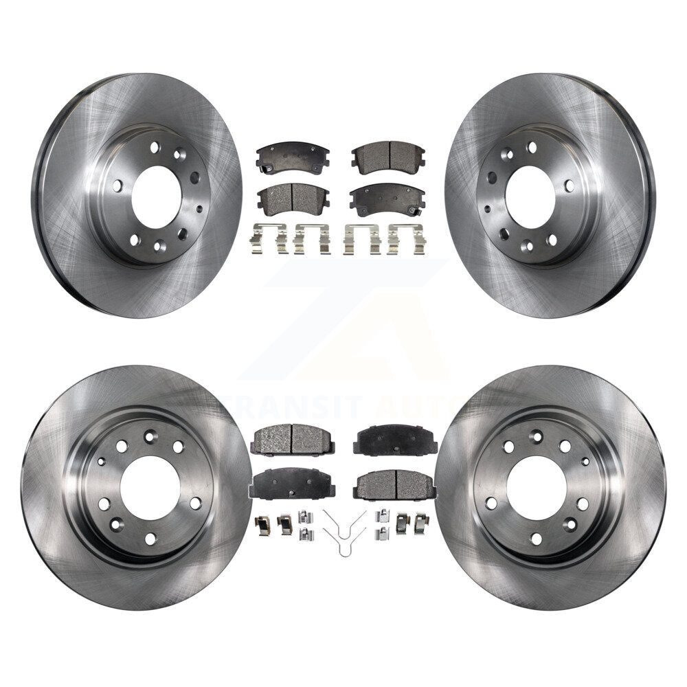 [Avant + Arrière] Kit de Disque et plaquette (céramique) de frein pour 2003-2005 Mazda 6 K8T-101279