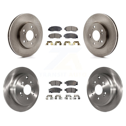 [Avant + Arrière] Kit de Disque et plaquette (céramique) de frein pour 2005-2010 Honda Odyssey K8T-101280