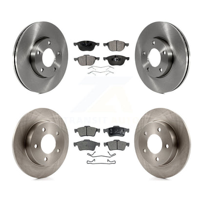 [Avant + Arrière] Kit de Disque et plaquette (céramique) de frein pour 2004-2005 Mazda 3 2.0L K8T-101282