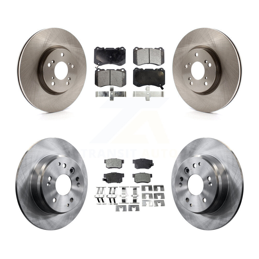 [Avant + Arrière] Kit de Disque et plaquette (céramique) de frein pour Acura TL K8T-101283