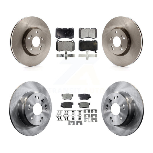 [Avant + Arrière] Kit de Disque et plaquette (céramique) de frein pour Acura TL K8T-101283
