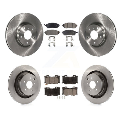 [Avant et Arrière] Disque et plaquette de frein pour 2009-2020 Nissan 370Z With Dual Piston Caliper K8T-101287