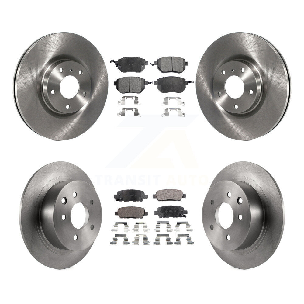 [Avant + Arrière] Kit de Disque et plaquette (céramique) de frein pour Nissan Altima Maxima K8T-101288