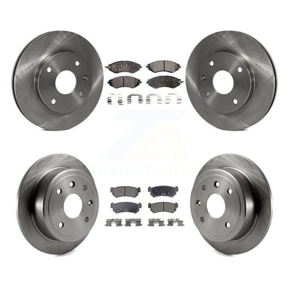 [Avant + Arrière] Kit de Disque et plaquette (céramique) de frein pour Suzuki Forenza Reno Chevrolet Optra K8T-101296