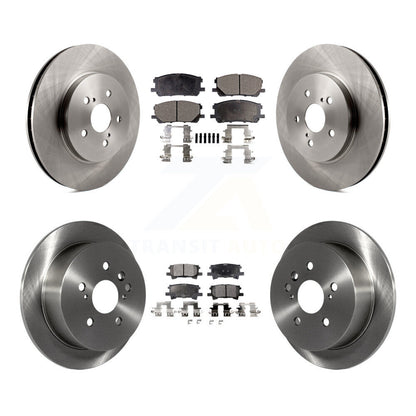 [Avant + Arrière] Kit de Disque et plaquette (céramique) de frein pour Lexus Toyota Highlander RX350 RX330 RX400h K8T-101299