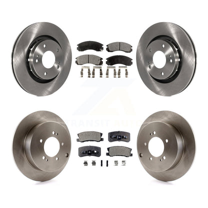 [Avant + Arrière] Kit de Disque et plaquette (céramique) de frein pour 2009 Mitsubishi Lancer Ralliart To 03 09 K8T-101302