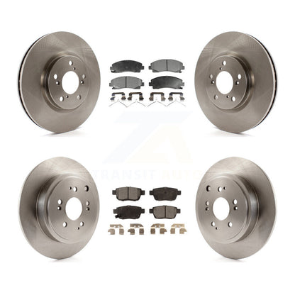 [Avant + Arrière] Kit de Disque et plaquette (céramique) de frein pour 2006-2014 Honda Ridgeline K8T-101303