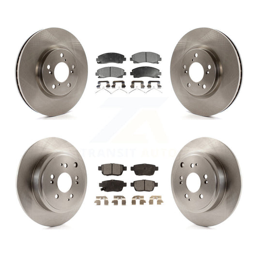 [Avant + Arrière] Kit de Disque et plaquette (céramique) de frein pour 2006-2014 Honda Ridgeline K8T-101303
