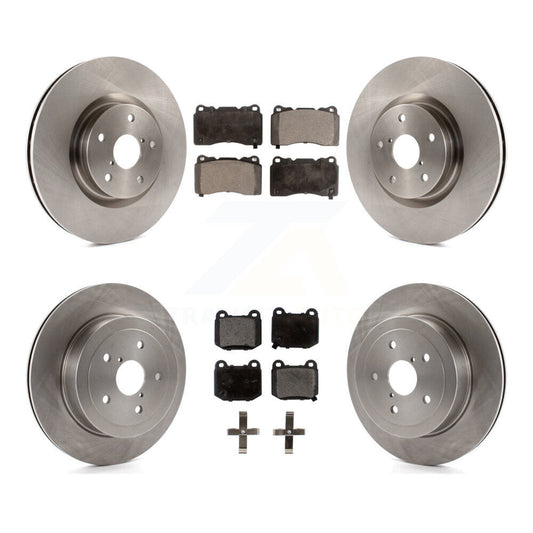 [Avant + Arrière] Kit de Disque et plaquette (céramique) de frein pour Subaru Impreza K8T-101304