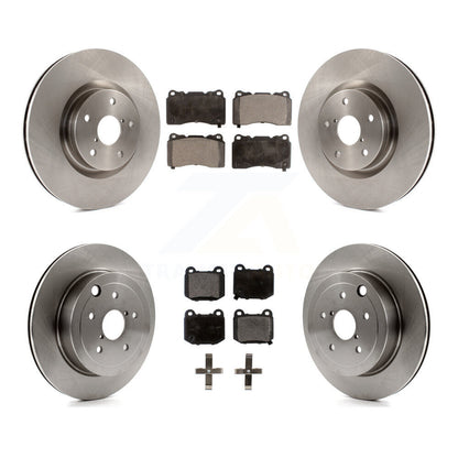 [Avant + Arrière] Kit de Disque et plaquette (céramique) de frein pour Subaru Impreza WRX STI K8T-101305