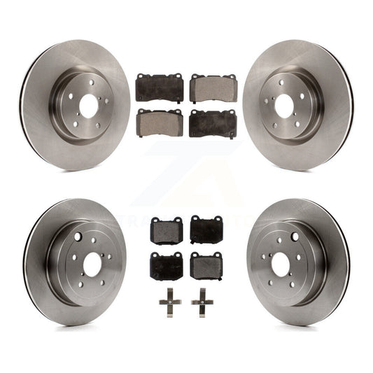 [Avant + Arrière] Kit de Disque et plaquette (céramique) de frein pour Subaru Impreza WRX STI K8T-101305