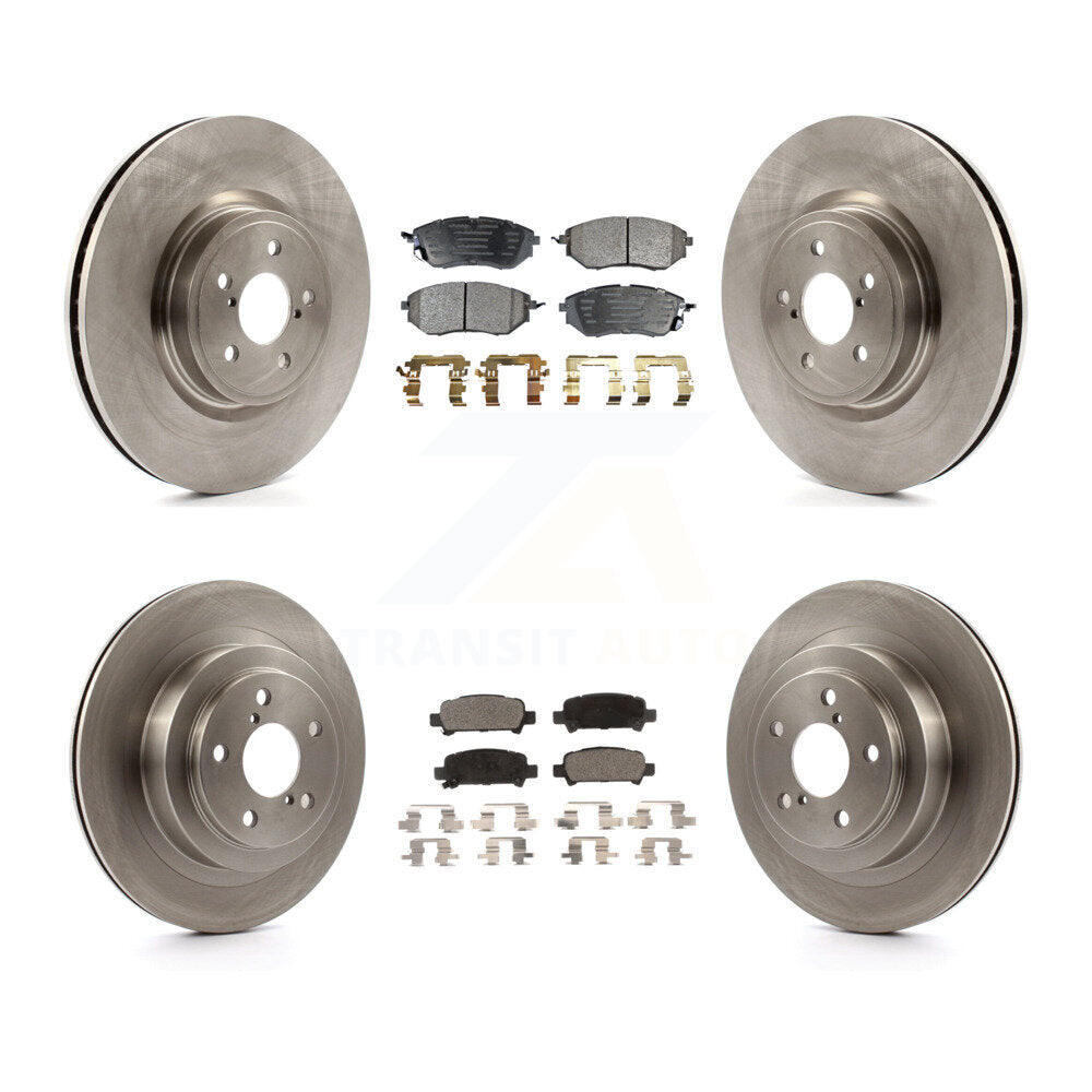 [Avant + Arrière] Kit de Disque et plaquette (céramique) de frein pour Subaru Legacy K8T-101306