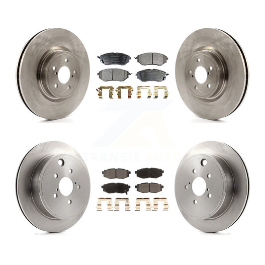 [Avant + Arrière] Kit de Disque et plaquette (céramique) de frein pour Subaru Outback Legacy K8T-101307