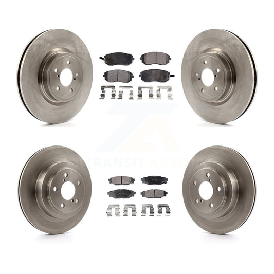 [Avant + Arrière] Kit de Disque et plaquette (céramique) de frein pour Subaru Legacy K8T-101309