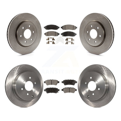 [Avant + Arrière] Kit de Disque et plaquette (céramique) de frein pour Nissan Pathfinder K8T-101314