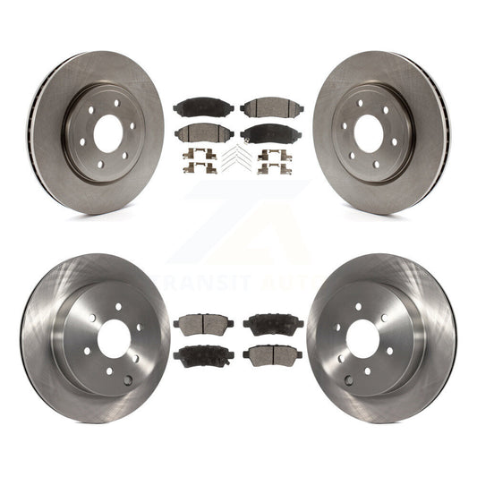 [Avant + Arrière] Kit de Disque et plaquette (céramique) de frein pour Nissan Pathfinder K8T-101314