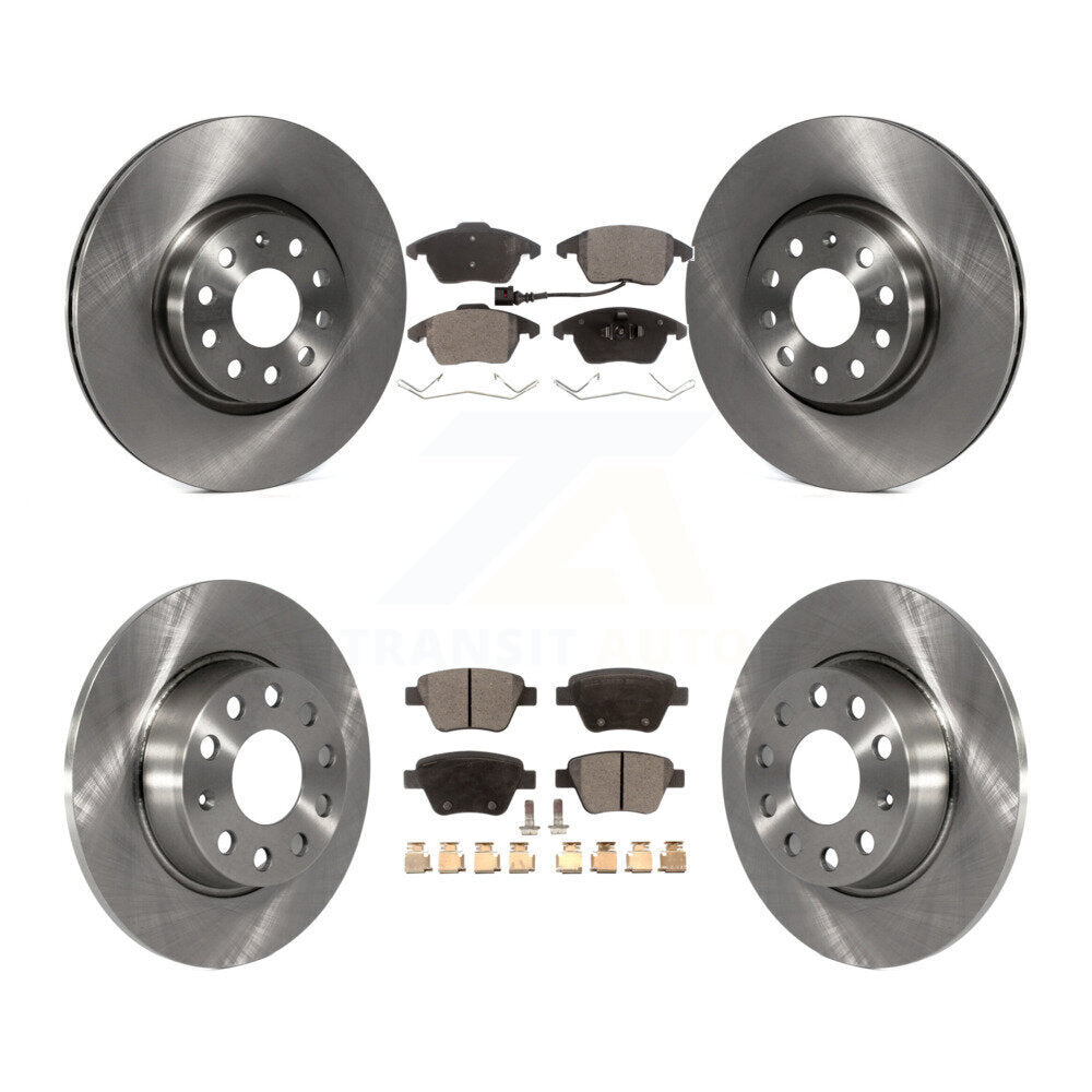 [Avant + Arrière] Kit de Disque et plaquette (céramique) de frein pour Volkswagen Beetle GTI K8T-101322