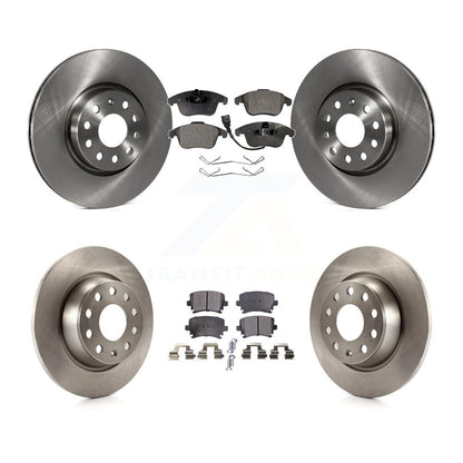 [Avant + Arrière] Kit de Disque et plaquette (céramique) de frein pour Volkswagen Tiguan Audi Q3 Limited Quattro K8T-101325
