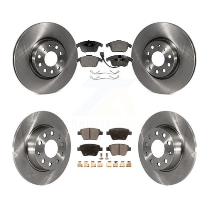 [Avant + Arrière] Kit de Disque et plaquette (céramique) de frein pour Volkswagen Passat K8T-101326