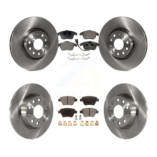 [Avant + Arrière] Kit de Disque et plaquette (céramique) de frein pour Volkswagen Passat K8T-101326