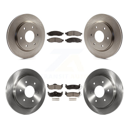 [Avant + Arrière] Kit de Disque et plaquette (céramique) de frein pour Nissan TITAN Armada INFINITI QX56 K8T-101333