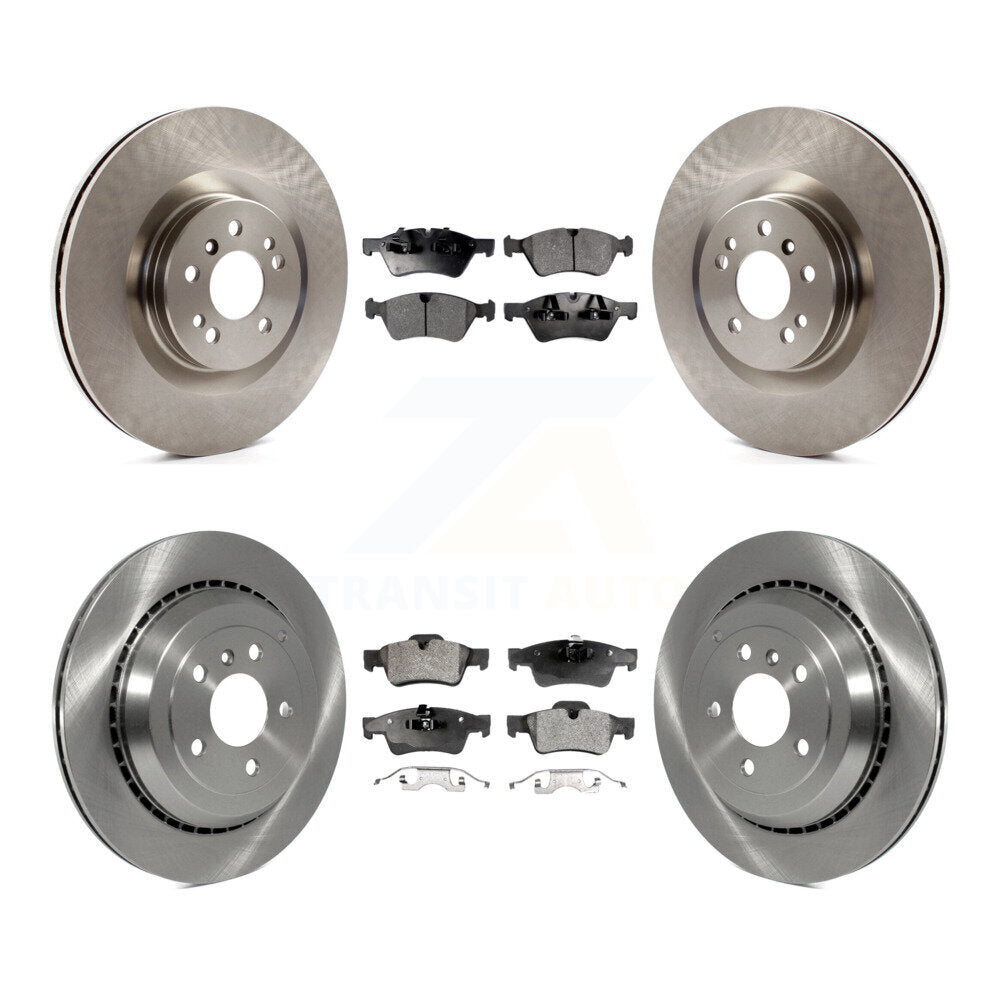 [Avant + Arrière] Kit de Disque et plaquette (céramique) de frein pour Mercedes-Benz ML350 GL450 GL550 GL350 ML550 GL320 K8T-101334