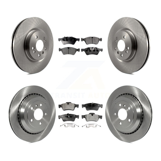 [Avant + Arrière] Kit de Disque et plaquette (céramique) de frein pour Mercedes-Benz R350 ML500 R500 R320 avec Vented Rotor K8T-101336