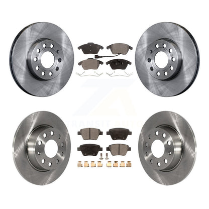 [Avant + Arrière] Kit de Disque et plaquette (céramique) de frein pour Volkswagen Beetle K8T-101343