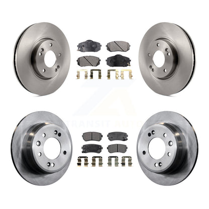[Avant + Arrière] Kit de Disque et plaquette (céramique) de frein pour Kia Sportage Hyundai Tucson K8T-101347