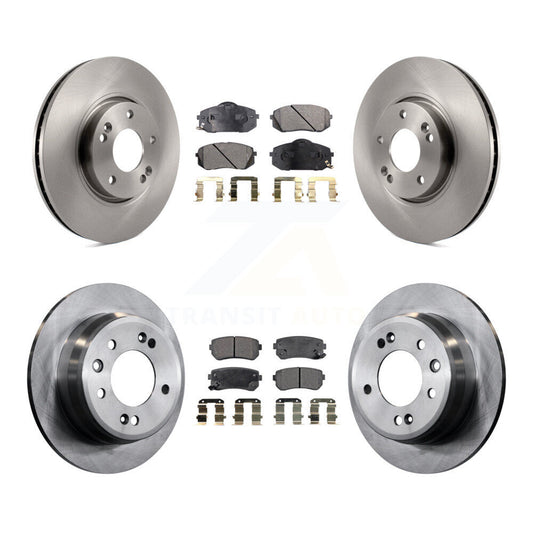[Avant + Arrière] Kit de Disque et plaquette (céramique) de frein pour Kia Sportage Hyundai Tucson K8T-101347