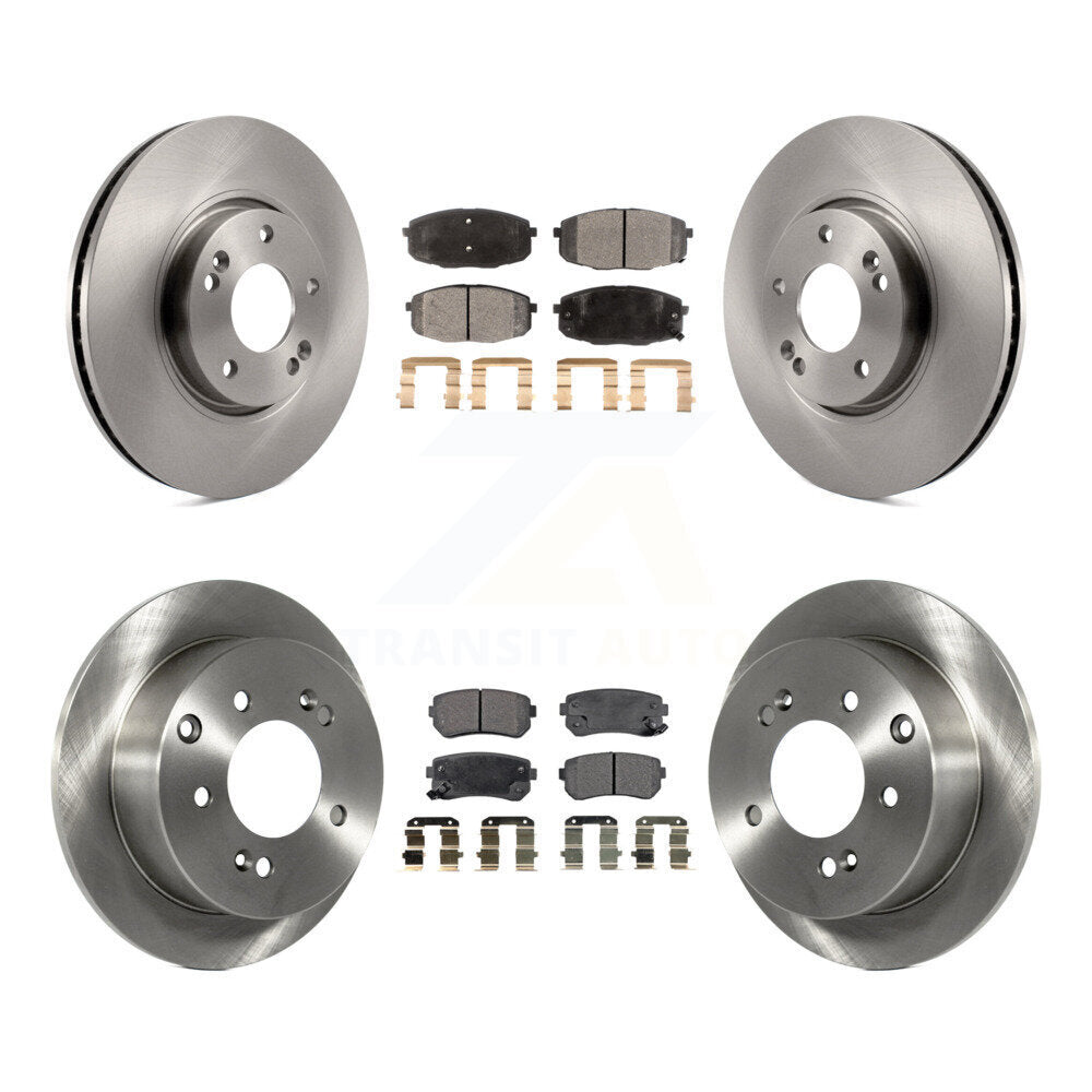 [Avant + Arrière] Kit de Disque et plaquette (céramique) de frein pour Kia Forte Koup Forte5 K8T-101348