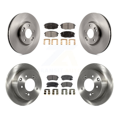 [Avant + Arrière] Kit de Disque et plaquette (céramique) de frein pour Kia Forte Koup Forte5 K8T-101348