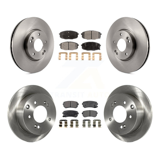 [Avant + Arrière] Kit de Disque et plaquette (céramique) de frein pour Kia Forte Koup Forte5 K8T-101348