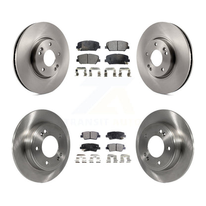 [Avant + Arrière] Kit de Disque et plaquette (céramique) de frein pour Hyundai Veloster Kia Forte Koup K8T-101349