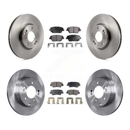 [Avant + Arrière] Kit de Disque et plaquette (céramique) de frein pour Hyundai Sonata Kia Optima K8T-101352