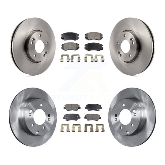 [Avant + Arrière] Kit de Disque et plaquette (céramique) de frein pour Hyundai Sonata 3.3L K8T-101359
