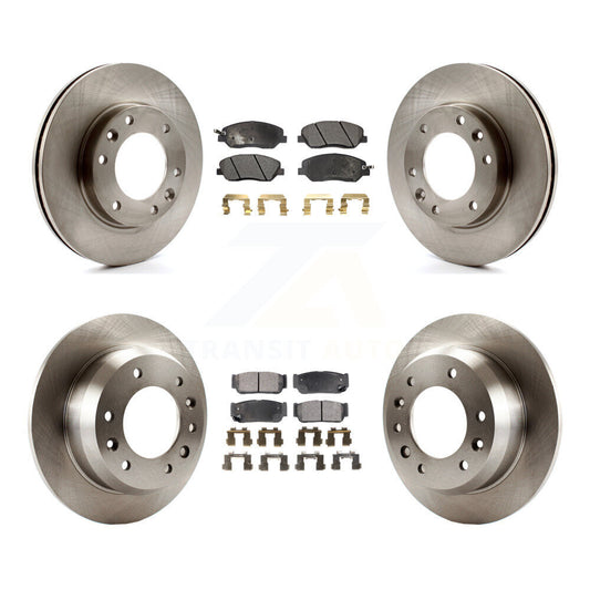 [Avant + Arrière] Kit de Disque et plaquette (céramique) de frein pour Kia Sedona Hyundai Entourage To 04/27/06 K8T-101362