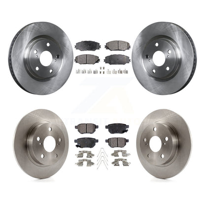 [Avant + Arrière] Kit de Disque et plaquette (céramique) de frein pour 2011-2016 Scion tC K8T-101369