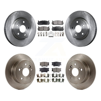[Avant + Arrière] Kit de Disque et plaquette (céramique) de frein pour Toyota Camry Lexus ES350 Avalon K8T-101370