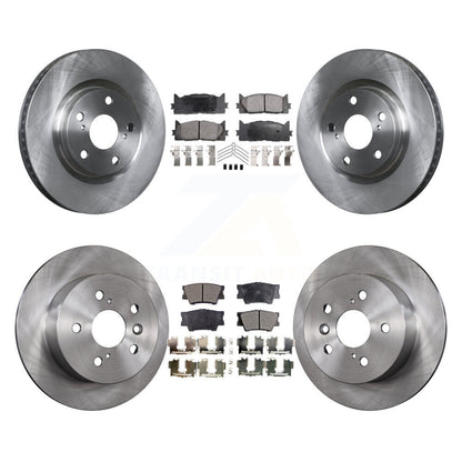 [Avant + Arrière] Kit de Disque et plaquette (céramique) de frein pour Toyota Camry Lexus ES350 Avalon ES300h K8T-101371