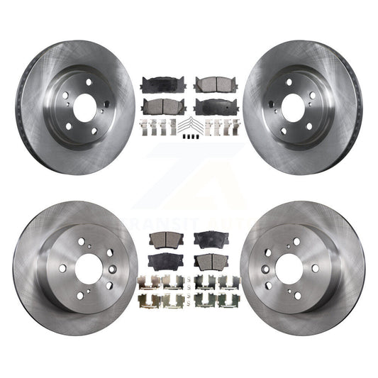 [Avant + Arrière] Kit de Disque et plaquette (céramique) de frein pour Toyota Camry Lexus ES350 Avalon ES300h K8T-101371