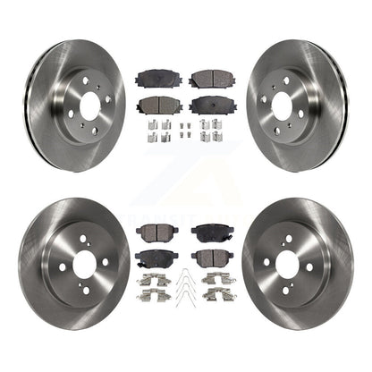 [Avant + Arrière] Kit de Disque et plaquette (céramique) de frein pour 2012-2013 Toyota Yaris L LE K8T-101375