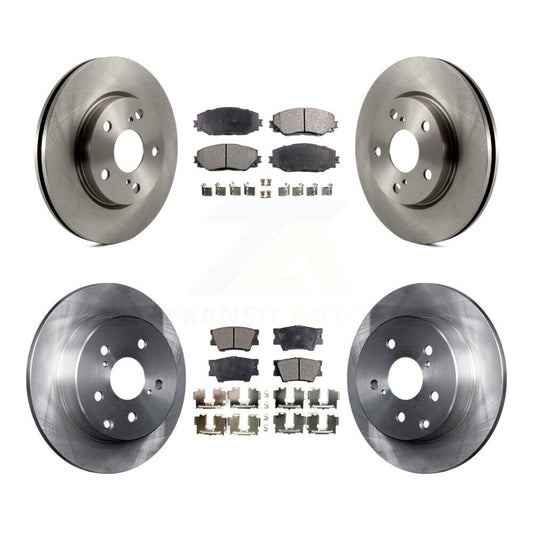 [Avant + Arrière] Kit de Disque et plaquette (céramique) de frein pour Toyota RAV4 Lexus HS250h K8T-101376