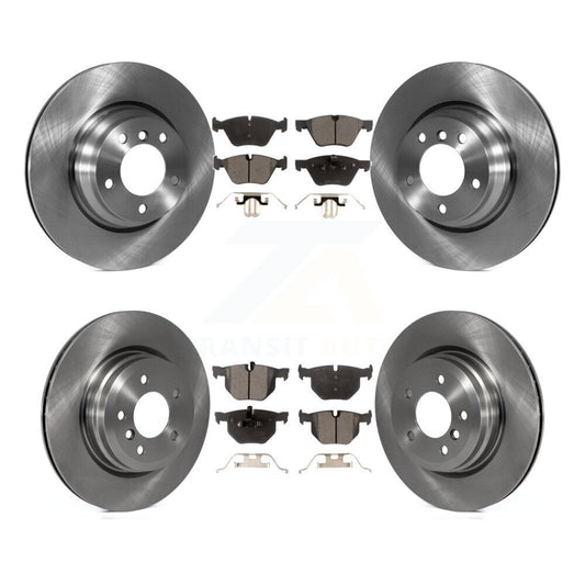 [Avant + Arrière] Kit de Disque et plaquette (céramique) de frein pour 2006 BMW 330i 330xi K8T-101384