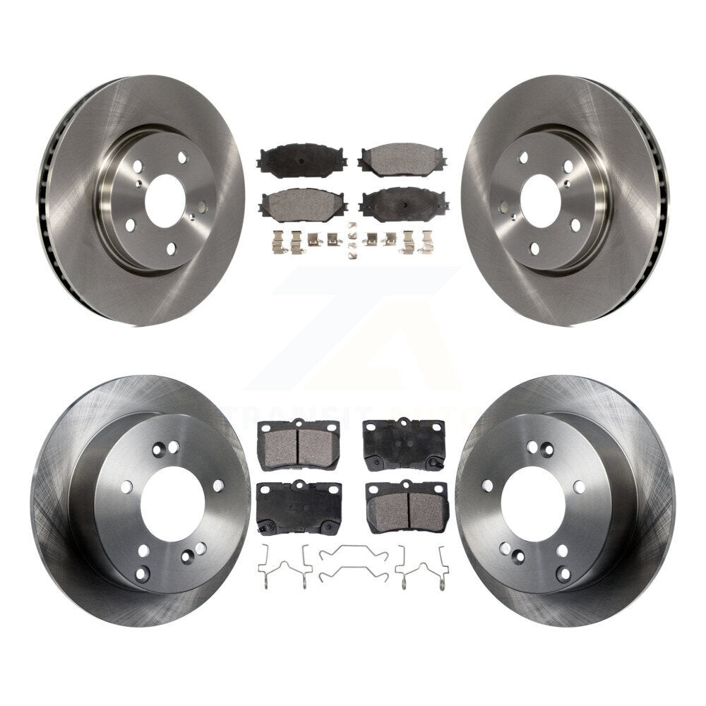 [Avant + Arrière] Kit de Disque et plaquette (céramique) de frein pour Lexus IS250 K8T-101387