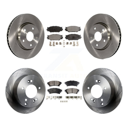 [Avant + Arrière] Kit de Disque et plaquette (céramique) de frein pour 2014-2015 Lexus IS250 Base avec RWD avec F Sport Package K8T-101388