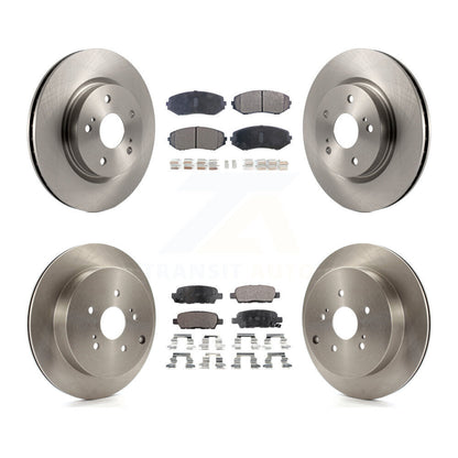 [Avant + Arrière] Kit de Disque et plaquette (céramique) de frein pour 2009-2013 Suzuki Grand Vitara K8T-101391